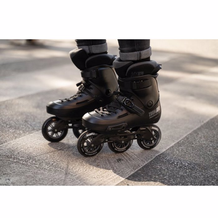 POWERSLIDE Zoom Pro Black 100 Patinia