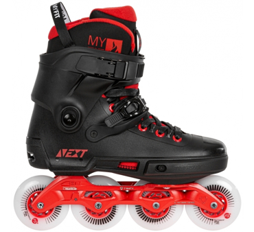 POWERSLIDE Next Black Red 80 Inline Urban Skates - Black/Red
