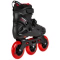 POWERSLIDE Imperial Black Red 110 Inline Skates - Mavro/Kokkino