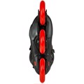 POWERSLIDE Imperial Black Red 110 Inline Skates - Mavro/Kokkino