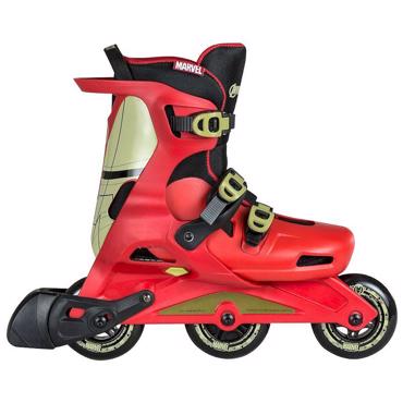 Powerslide Inline Skates Kids Adjustable Marvel Wave Iron Man Powerslide Inline Skates Kids Adjustable Marvel Wave Iron Man