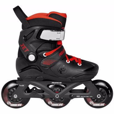 POWERSLIDE Jet Pro Black Adjustable Kids Inline Skates POWERSLIDE Jet Pro Black Adjustable Kids Inline Skates