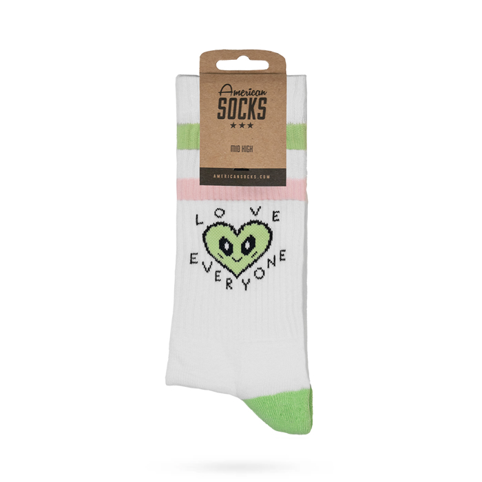 AMERICAN SOCKS Love Everyone Kaltses - Mid High