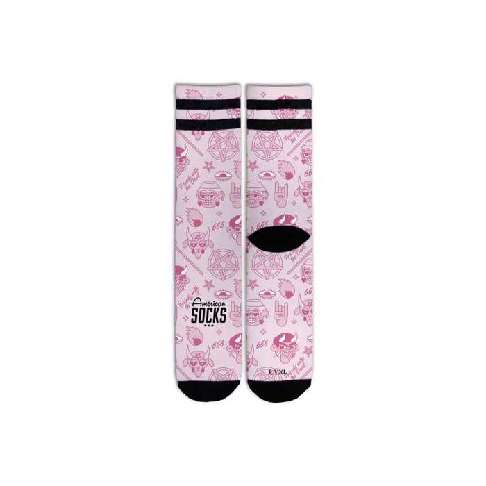 AMERICAN SOCKS Friends with the Devil Kaltses - Mid High