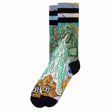 AMERICAN SOCKS Kaiju King - Signature Mid High AMERICAN SOCKS Kaiju King - Signature Mid High