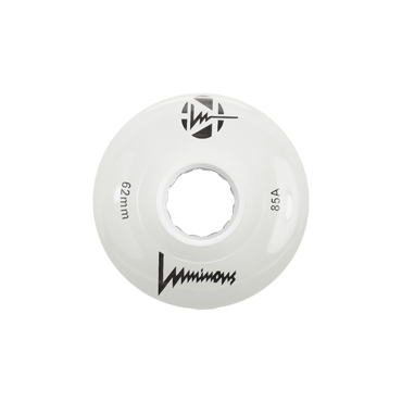 LUMINOUS 62mm/85A ροδάκια - Λευκό (4αδα)
