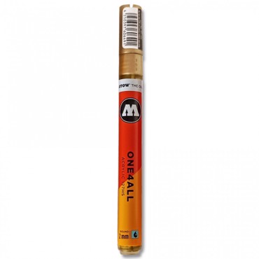 Μαρκαδόρος Ακρυλικός Molotow One4All, 2χιλ., 228 Metallic gold