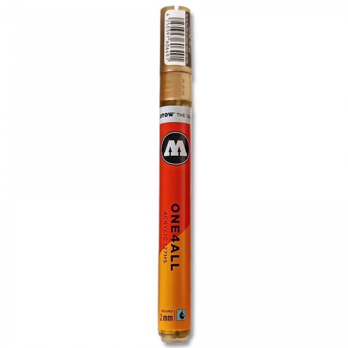 Markadoros Akrulikos Molotow One4All, 2xil., 228 Metallic gold