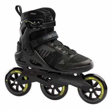 ROLLERBLADE Macroblade 110 3WD Inline Skates - Black/Lime ROLLERBLADE Macroblade 110 3WD Inline Skates - Black/Lime
