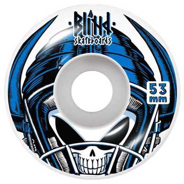 BLIND Reaper Helmet 53mm Wheels - White