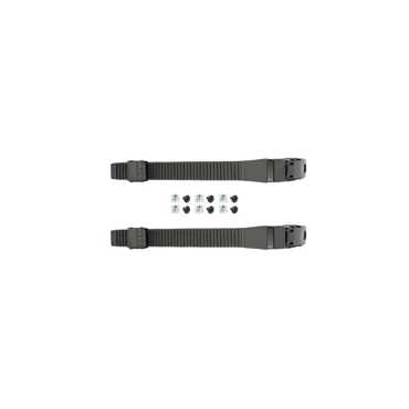 FR metal top buckles (male + female) pair