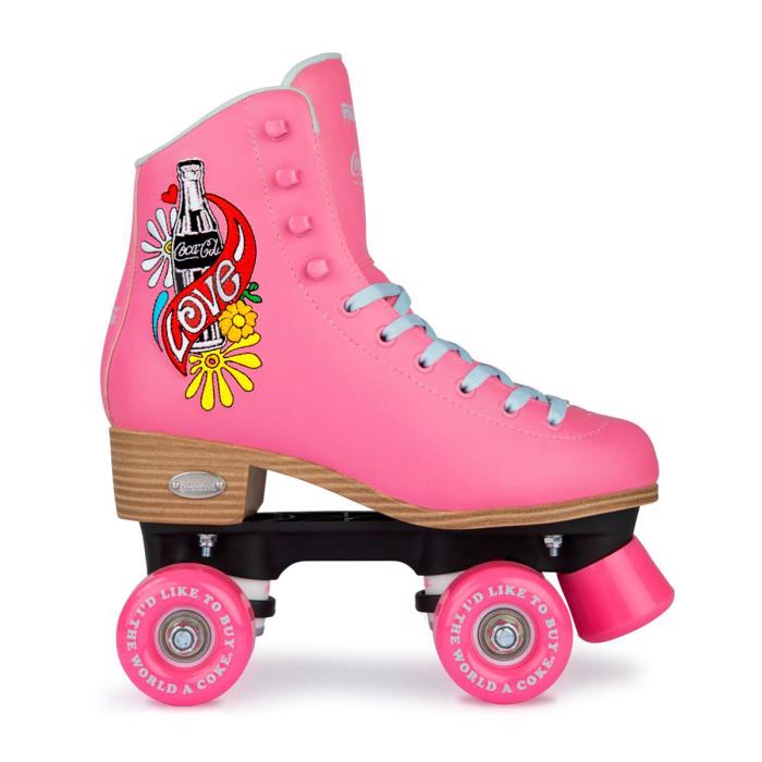 Roller Skates - Quads Rookie Coca-Cola Love, Pink