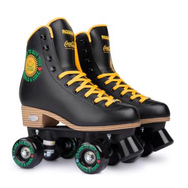 ROOKIE Coca-Cola Sunshine Quad Roller Skates - Black