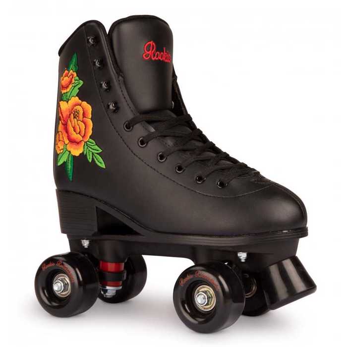 ROOKIE Rosa Black Quad Roller Skates ROOKIE Rosa Black Quad Patinia