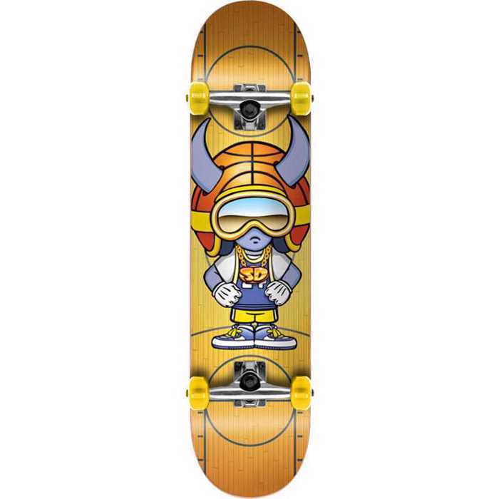 SPEED DEMONS Baller Soft Top Complete Skateboard 6.5''