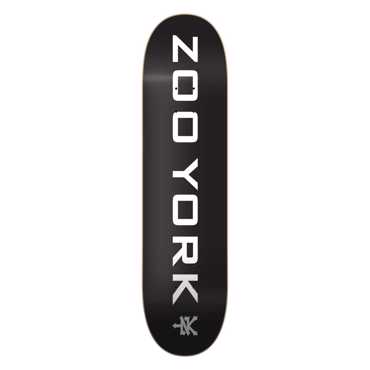 ZOO YORK OG 95 Logo Block Deck 8'' - Black/White/Grey ZOO YORK OG 95 Logo Block Deck 8'' - Black/White/Grey