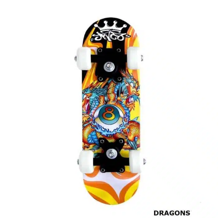 3k small skateboard dragons.