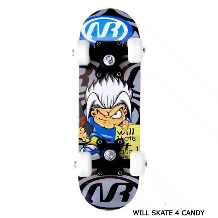 3k small skateboard will skate 4 candy.