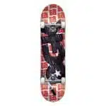 DGK Scribble Skateboard - Red/Black