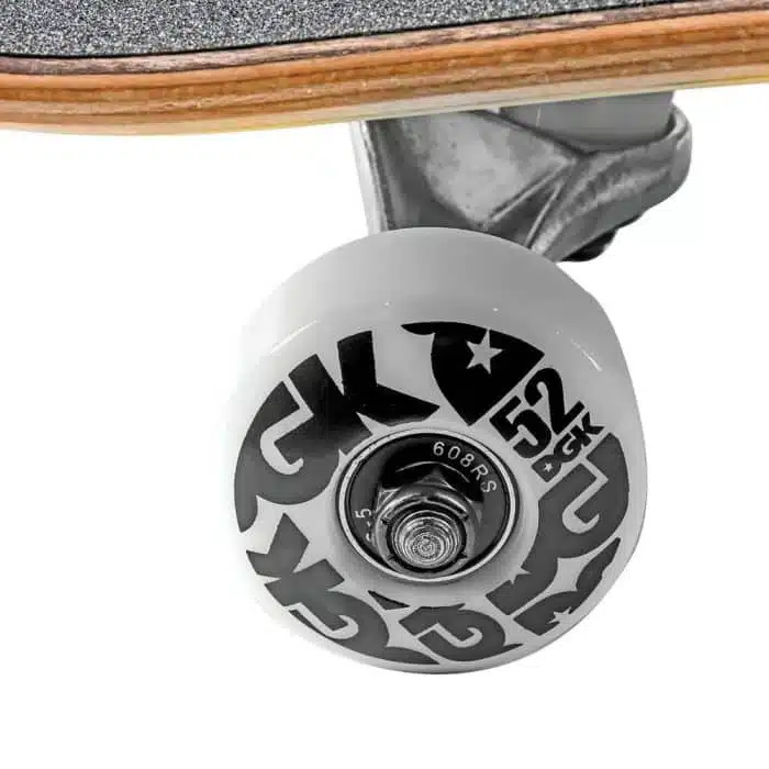 DGK Scribble Skateboard - Red/Black - Image 5