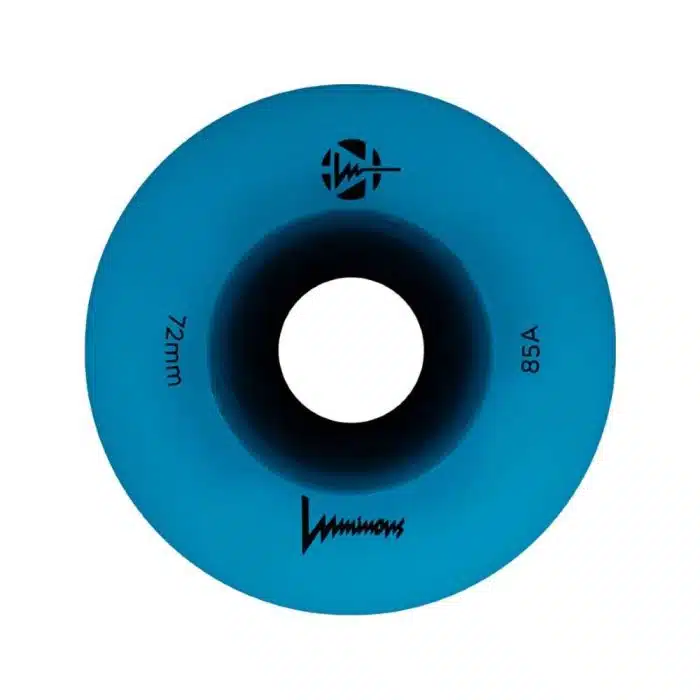 LUMINOUS Blue Ocean Glow 72χιλ./85A Ροδάκια - Μπλε Λάμψη.