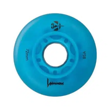 LUMINOUS Blue Ocean Glow 72χιλ./85A Ροδάκια - Μπλε Λάμψη.