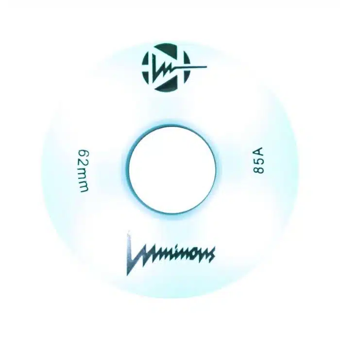LUMINOUS White/Glow 62χιλ./85A Ροδάκια - Λευκή Λάμψη.