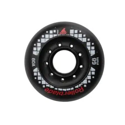 ROLLERBLADE Apex 68χιλ./80Α Ροδάκια - Μαύρο.