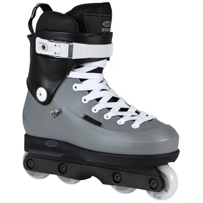 USD Sway Team 60 Inline Skates - Grey/White/Black - Image 2