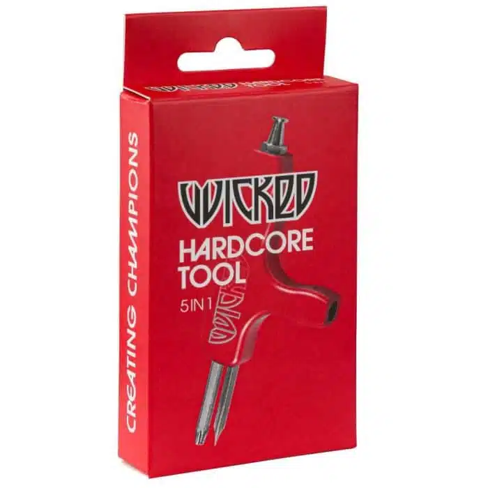 WICKED Hardcore 4χιλ. Hex & Torx T-25 εργαλείο - Κόκκινο.