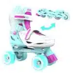 YVOLUTION Neon Combo 2 σε 1 Αυξομειούμενα Πατίνια #34-37 - Γαλάζιο/Ροζ.