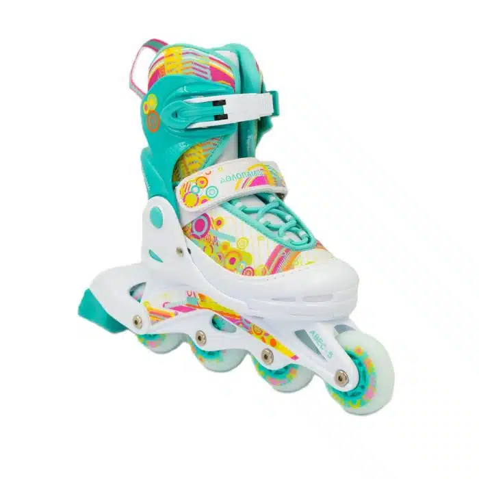 3K Adjustable Inline Skates - Mint - Image 2