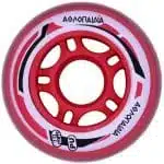 3K Wheels for Inline Skate 1083 - Red - Image 2
