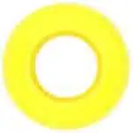 3K Wheels for Roller Skate 1089 - Yellow - Image 2