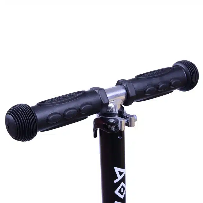 3K 3τροχο Πατίνι (Scooter) αναδιπλούμενο με φωτιζόμενη βάση και ροδάκια - Μαύρο.