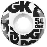 DGK Street Formula 54χιλ. Ροδάκια - Μαύρο.