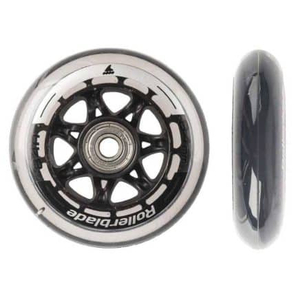 ROLLERBLADE Σετ Ρόδες με Ρουλεμάν SG7 - Μαύρο.