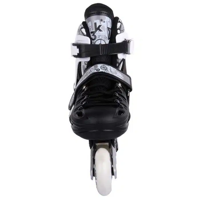 ATHLOPAIDIA Adjustable Inline Skates - Black - Image 2