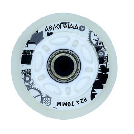 3K Ροδάκια Led Αυτοφωτοζόμενα - Μαύρα.