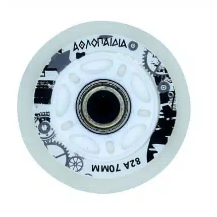 3K Ροδάκια Led Αυτοφωτοζόμενα - Μαύρα.