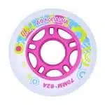 3K Wheels for Inline Skate 1084 - Fuchsia - Image 2