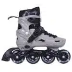 ATHLOPAIDIA Adjustable Inline Skates - Gray
