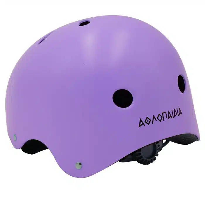 ATHLOPAIDIA Adjustable Racing Helmet - Pastel Lilac - Image 4