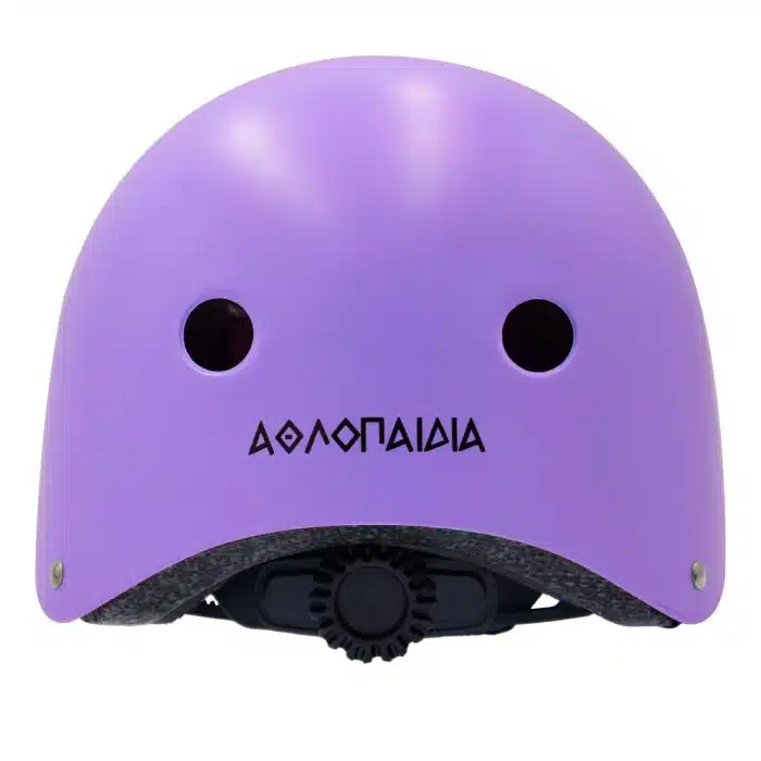 ATHLOPAIDIA Adjustable Racing Helmet - Pastel Lilac - Image 3
