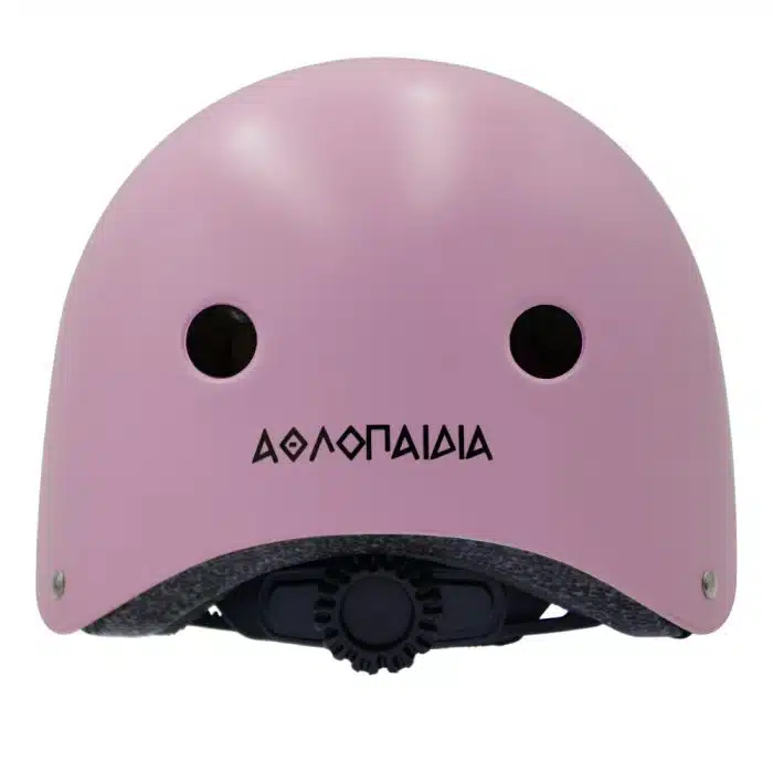 ATHLOPAIDIA Adjustable Racing Helmet - Pastel Pink - Image 3