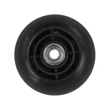 3k πίσω ρόδα 80mm φωτιζόμενο με ρουλεμάν για πατίνι 61214 μαύρο.