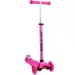 ATHLOPAIDIA Three Wheels 3 in 1 Scooter - Fuchsia - Image 2