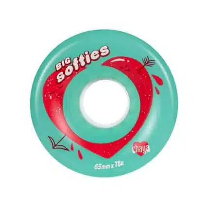 CHAYA Big Softie's Clear Teal Ροδάκια  - Πράσινο.