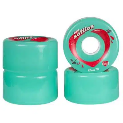 CHAYA Big Softie's Clear Teal Ροδάκια  - Πράσινο.