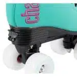 CHAYA Bliss Turquoise Adjustable Kids Quad Skates - Image 3